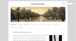 Desktop Screenshot of linguasiciliana.com